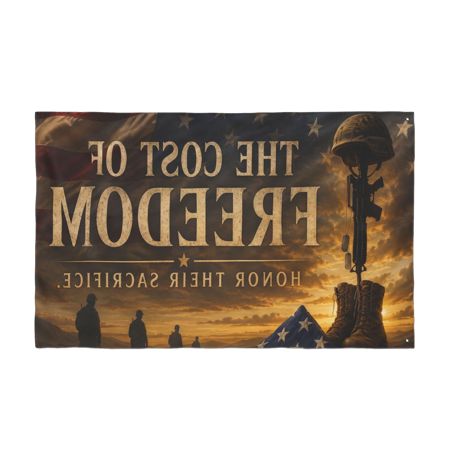 Double Sided Flag