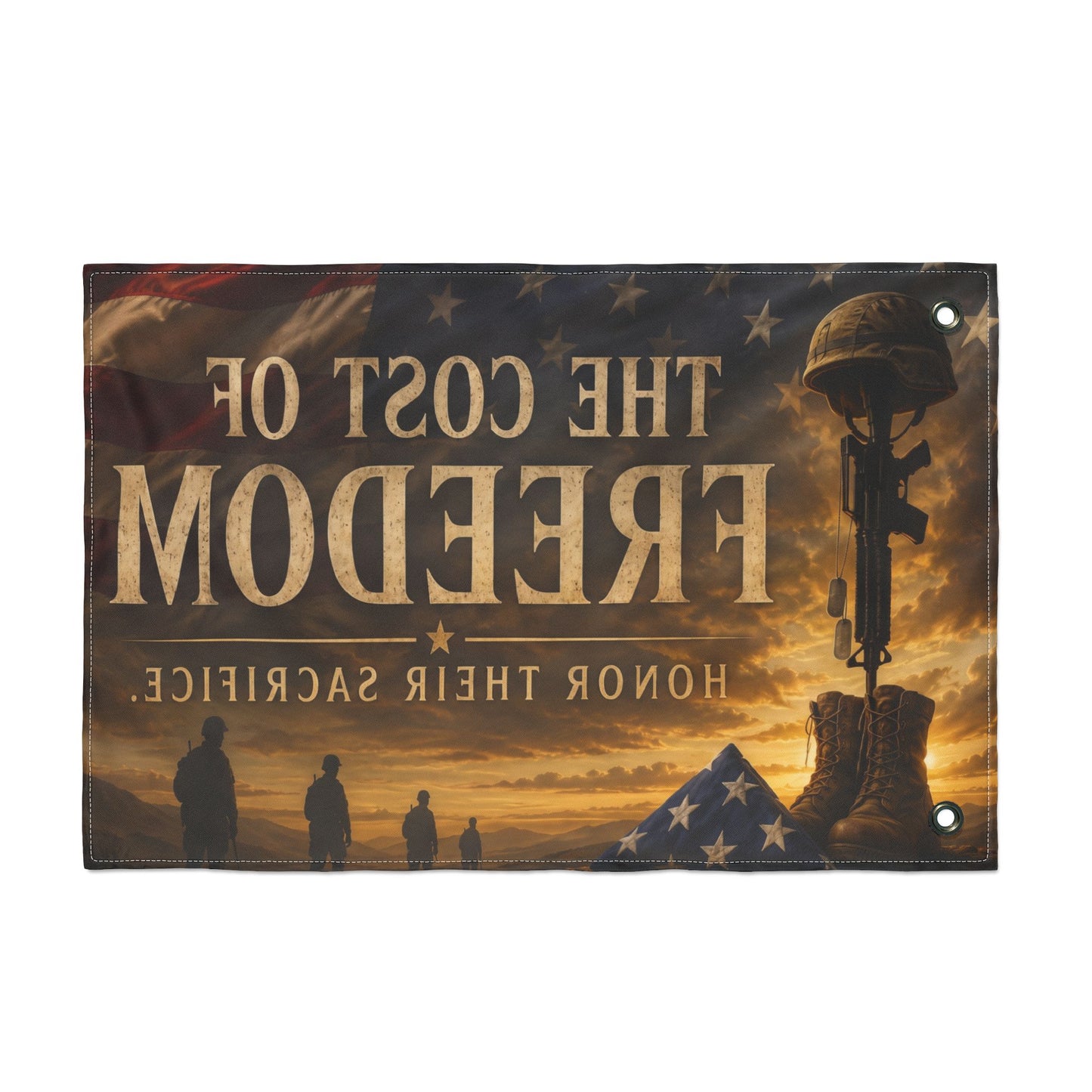 Double Sided Flag