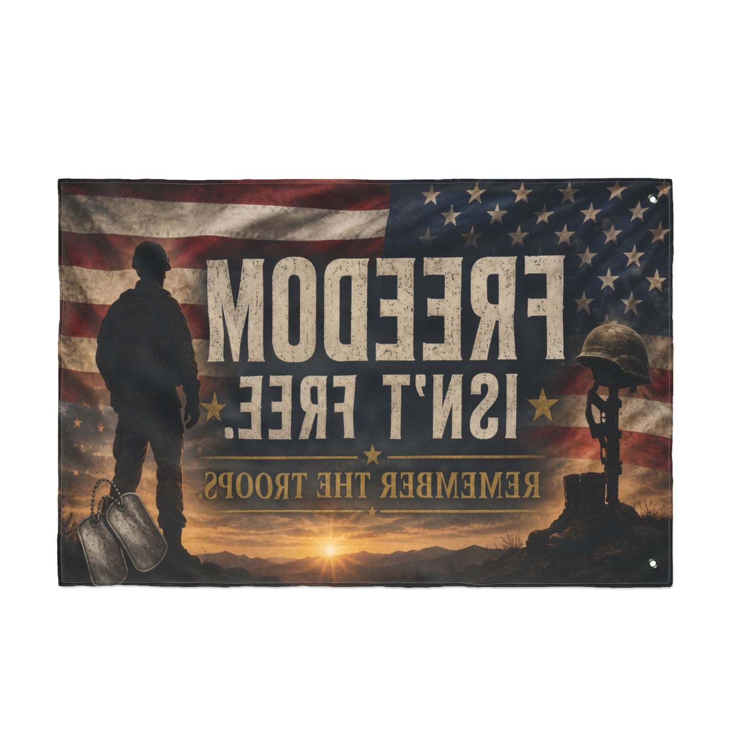 Double Sided Flag