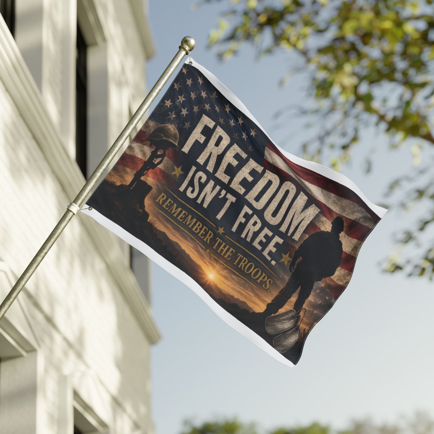 Double Sided Flag