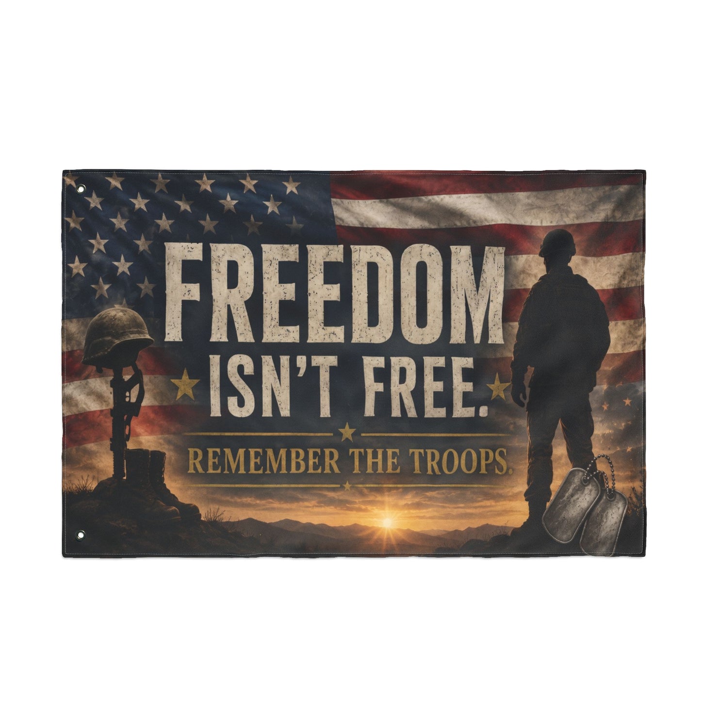 Double Sided Flag