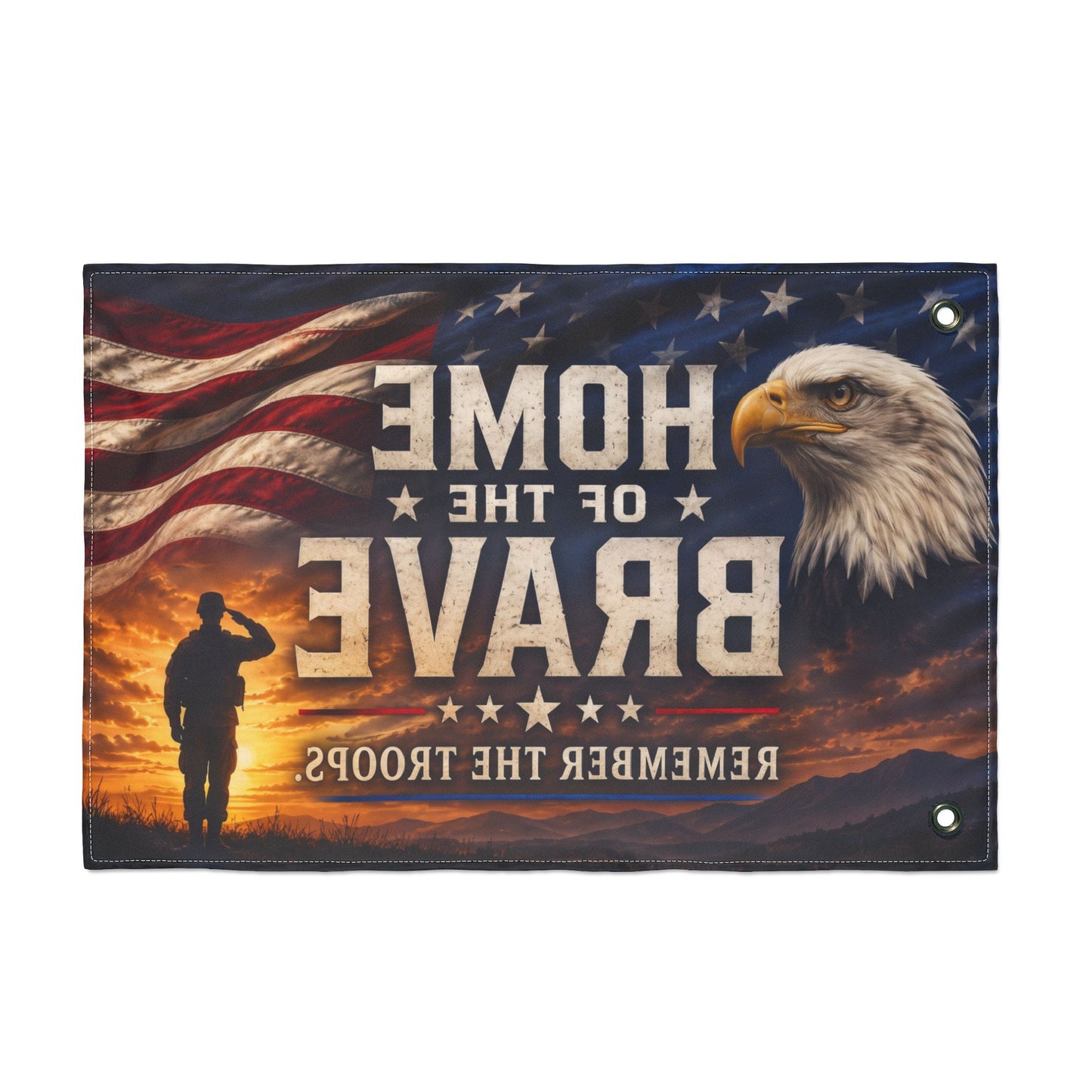 Double Sided Flag