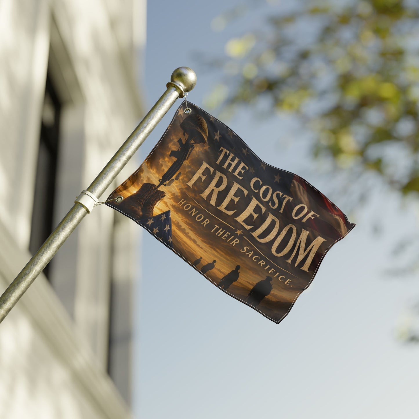 Double Sided Flag