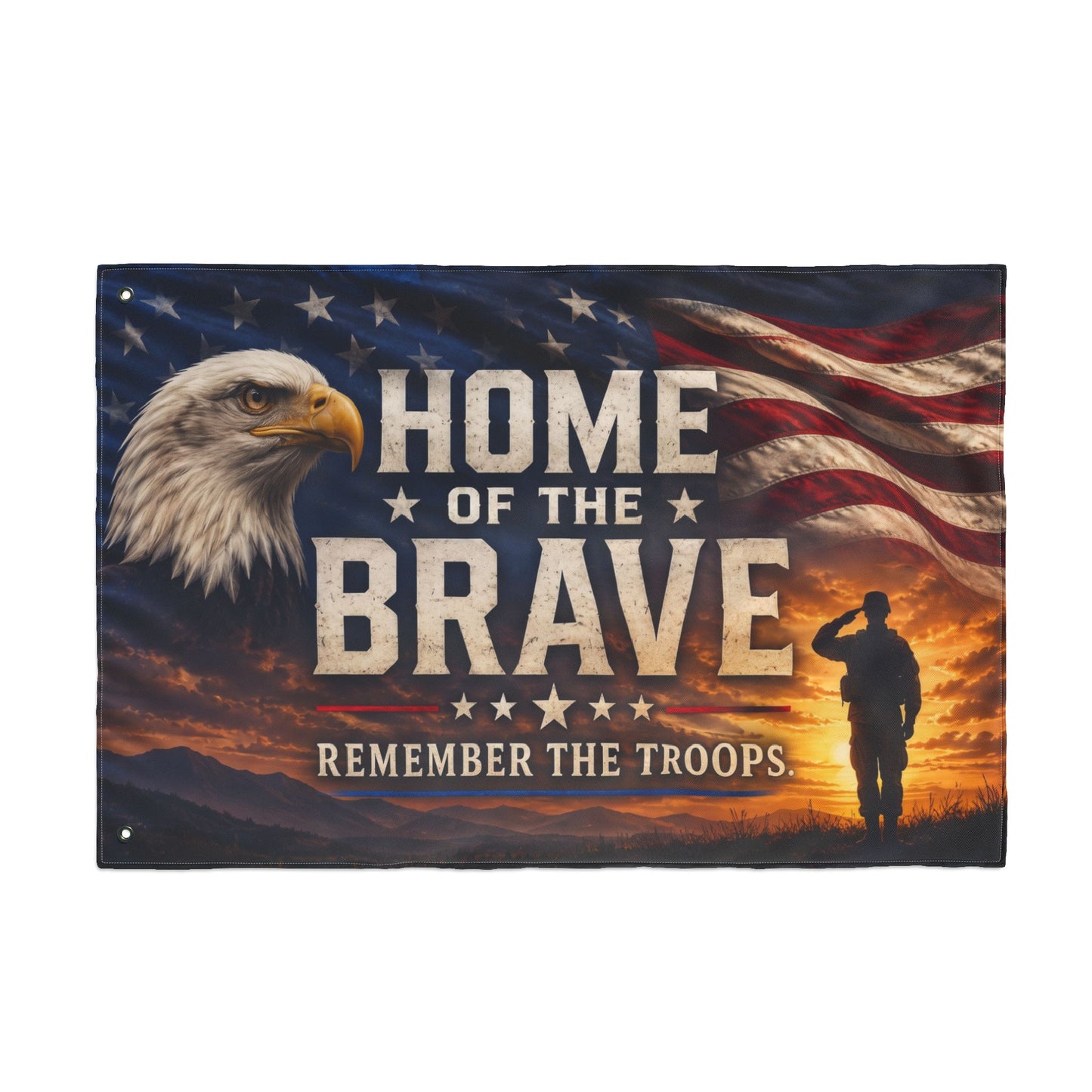 Double Sided Flag