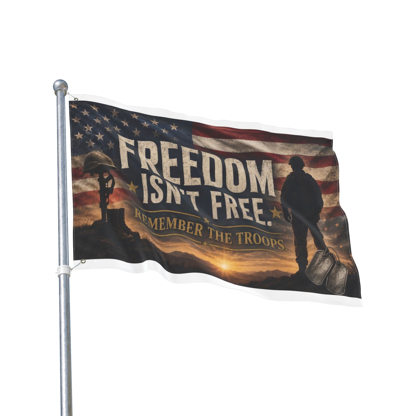 Double Sided Flag