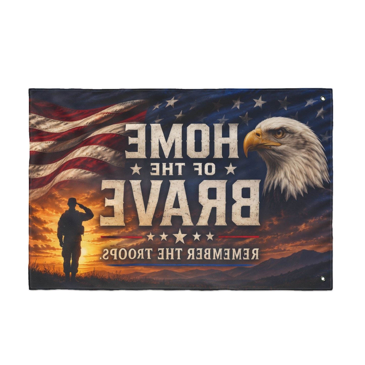 Double Sided Flag