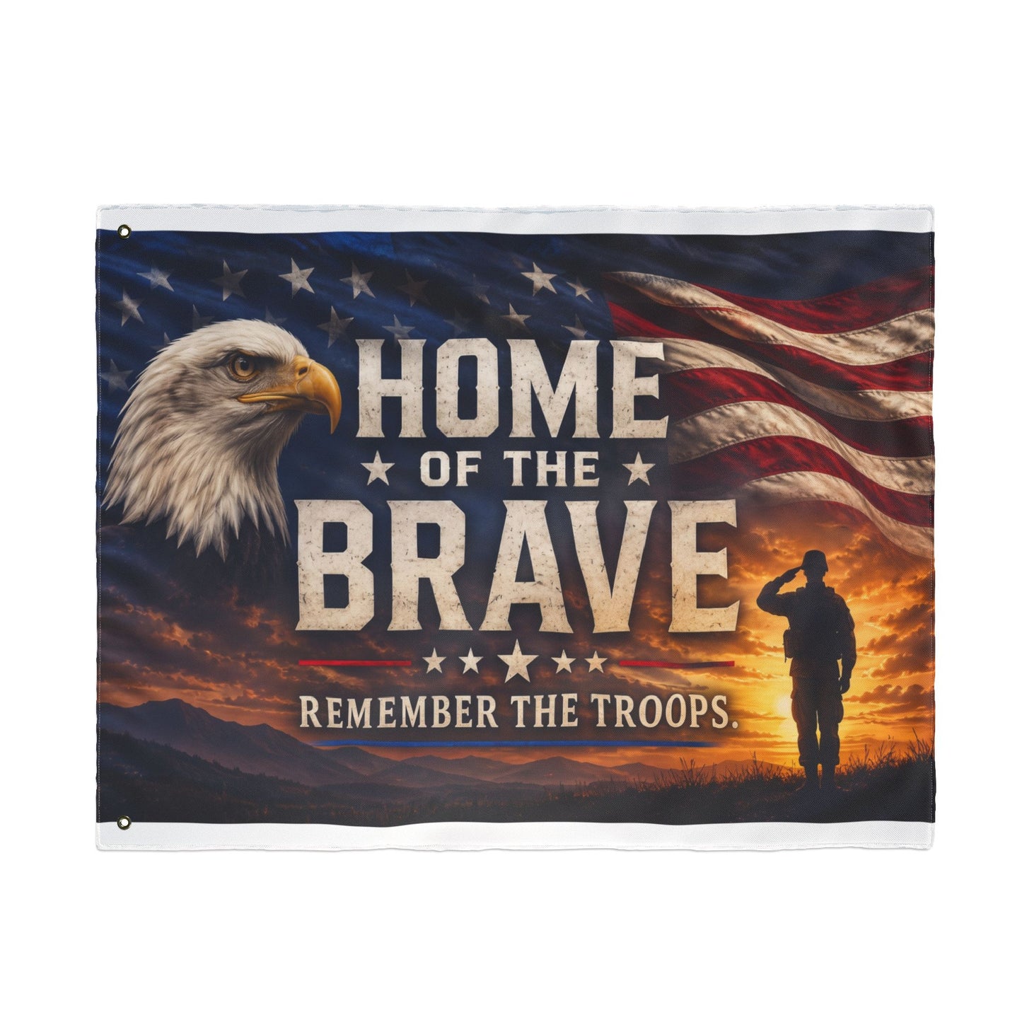 Double Sided Flag