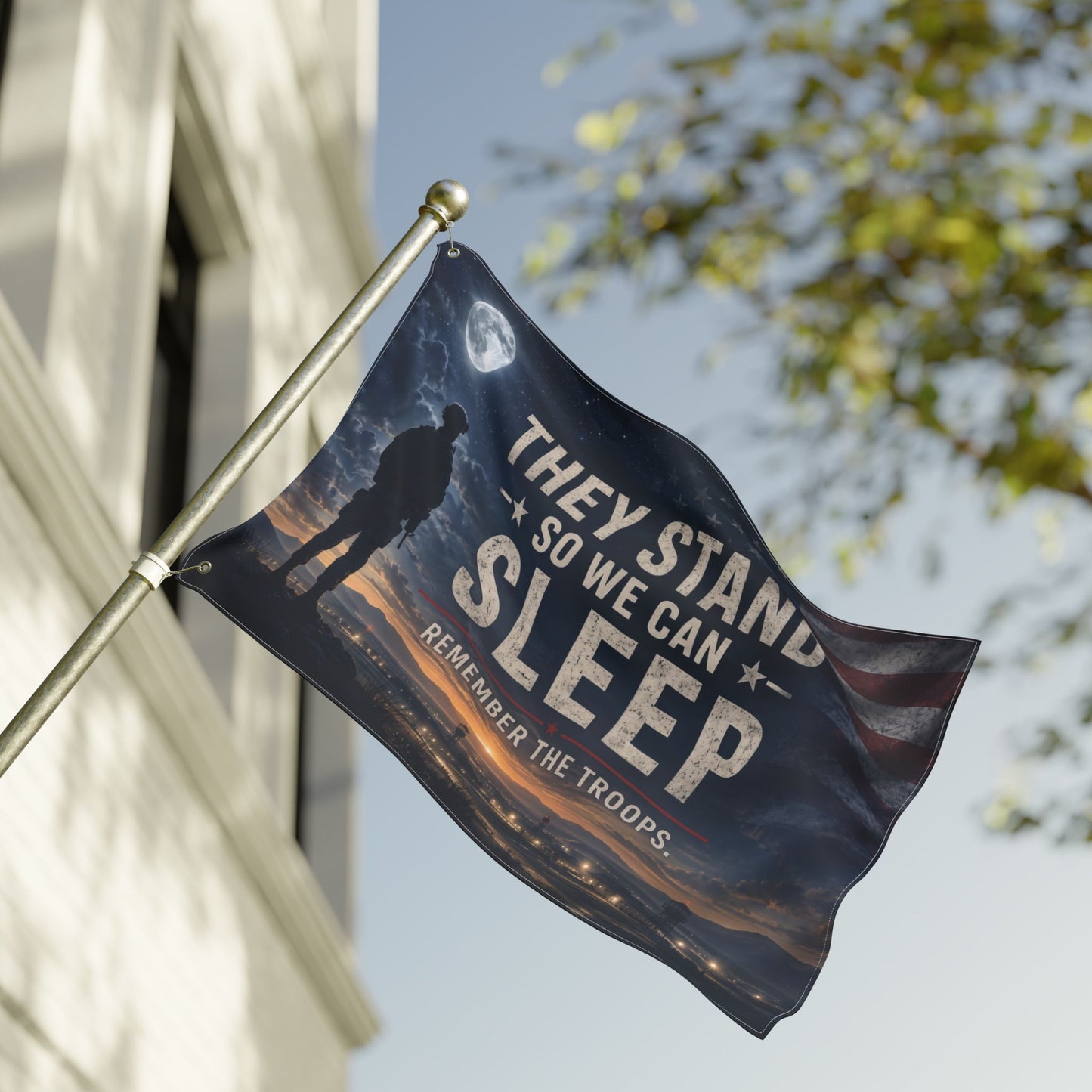 Double Sided Flag