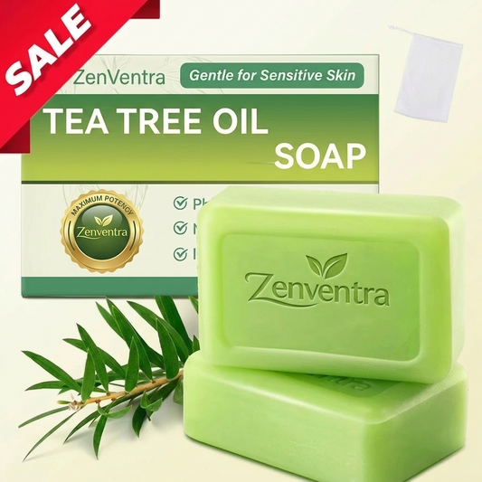 Zenventra™ PureLeaf Tea Tree Oil Soap