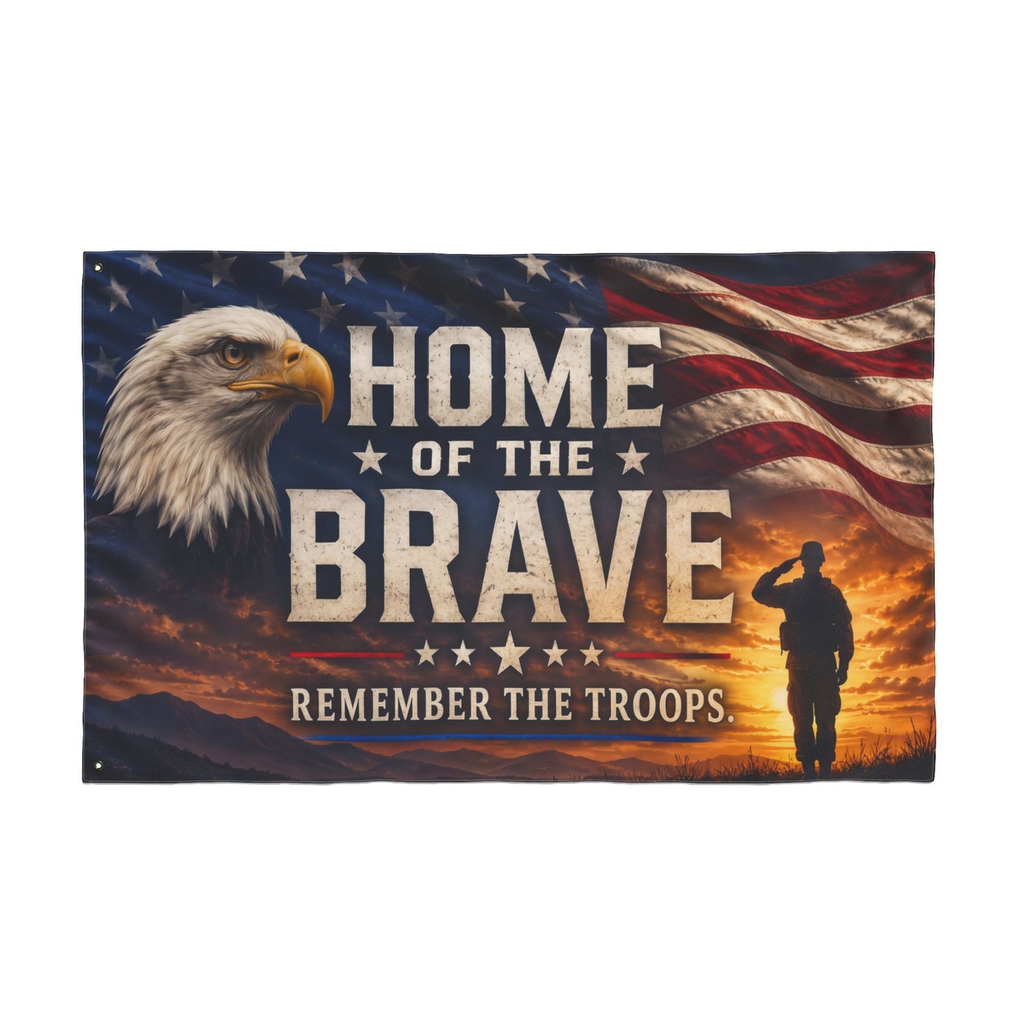 Double Sided Flag