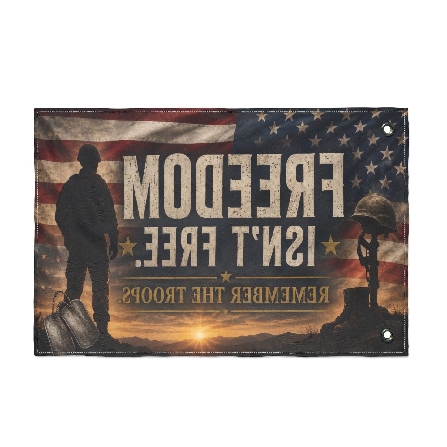 Double Sided Flag