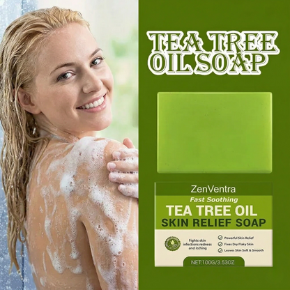 Zenventra™ PureLeaf Tea Tree Oil Soap