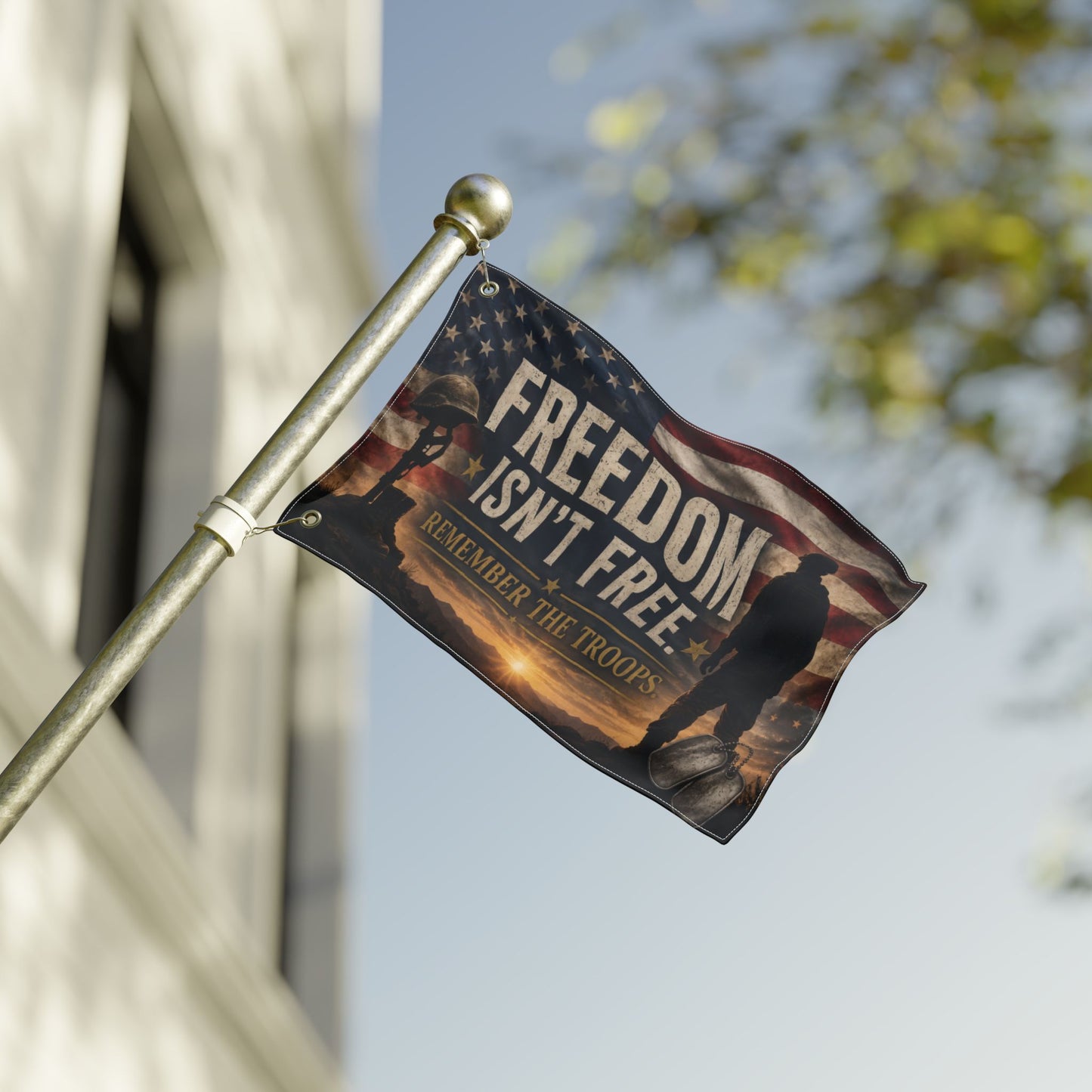 Double Sided Flag