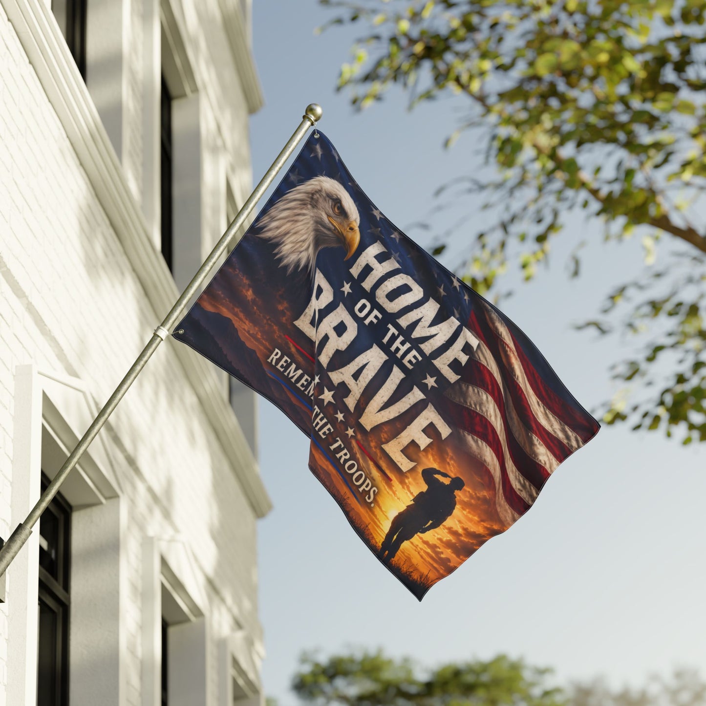 Double Sided Flag