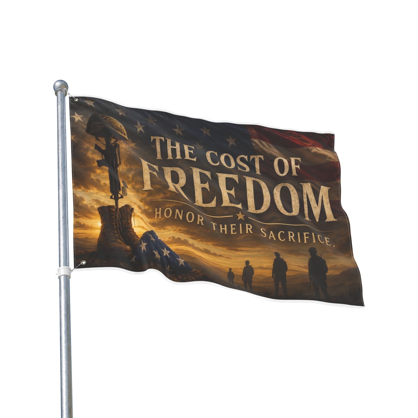 Double Sided Flag