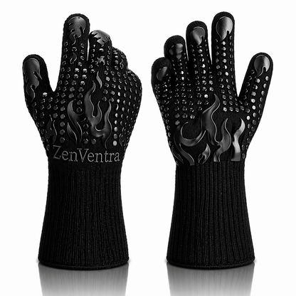 ZenVentra Living™ FlameGrip BBQ Gloves