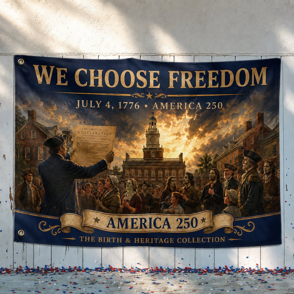 ZenVentra™ America 250th Anniversary Flag