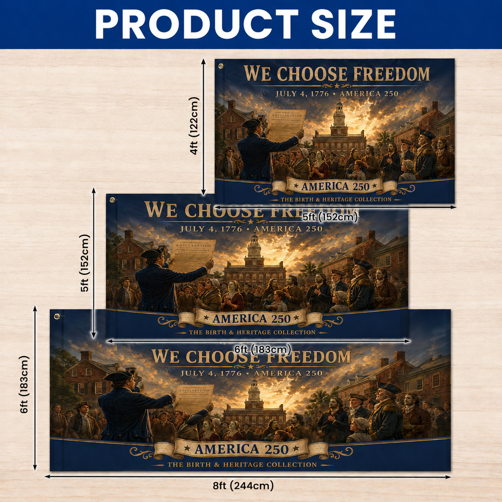 ZenVentra™ America 250th Anniversary Flag