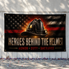 ZenVentra™ Firefighter Thank You Flag — Double-Sided Tribute Flag