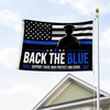 ZenVentra™ Thin Blue Line Police Eagle Flag