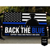 ZenVentra™ Thin Blue Line Police Eagle Flag