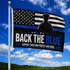 ZenVentra™ Thin Blue Line Police Eagle Flag