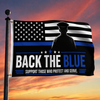 ZenVentra™ Thin Blue Line Police Eagle Flag