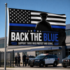 ZenVentra™ Thin Blue Line Police Eagle Flag