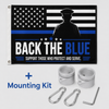 ZenVentra™ Thin Blue Line Police Eagle Flag