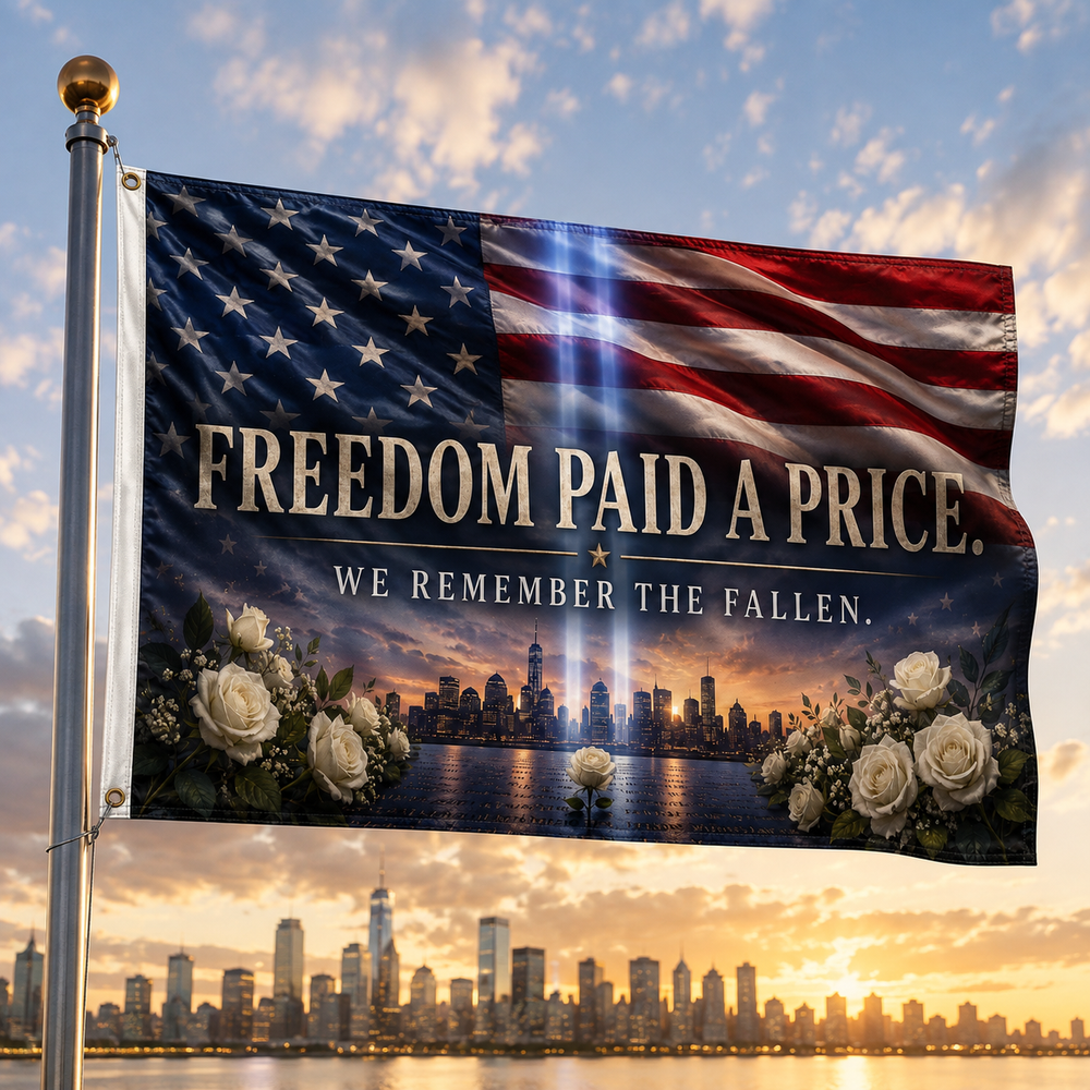 ZenVentra™ 25th Anniversary 9/11 Memorial Flag