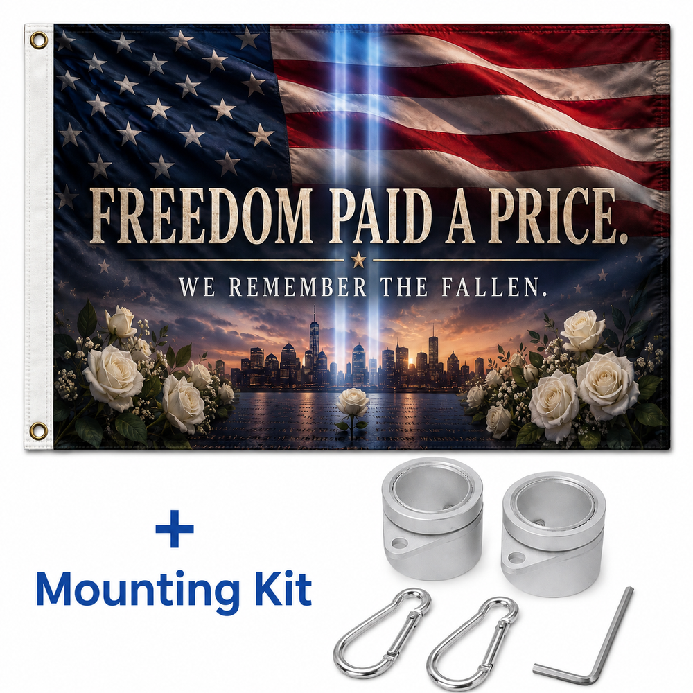 ZenVentra™ 25th Anniversary 9/11 Memorial Flag