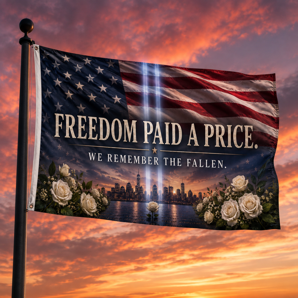 ZenVentra™ 25th Anniversary 9/11 Memorial Flag