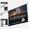 ZenVentra™ We Remember 9/11 Memorial Flag - Double Sided Tribute