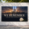 ZenVentra™ We Remember 9/11 Memorial Flag - Double Sided Tribute