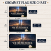 ZenVentra™ We Remember 9/11 Memorial Flag - Double Sided Tribute
