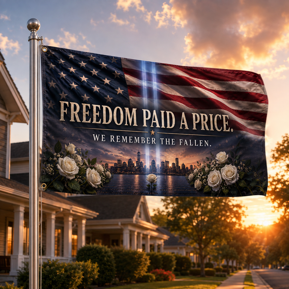 ZenVentra™ 25th Anniversary 9/11 Memorial Flag