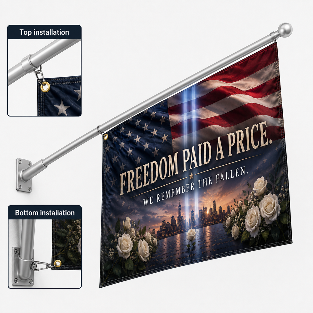 ZenVentra™ 25th Anniversary 9/11 Memorial Flag