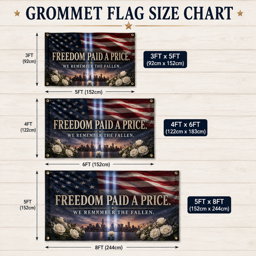 ZenVentra™ 25th Anniversary 9/11 Memorial Flag