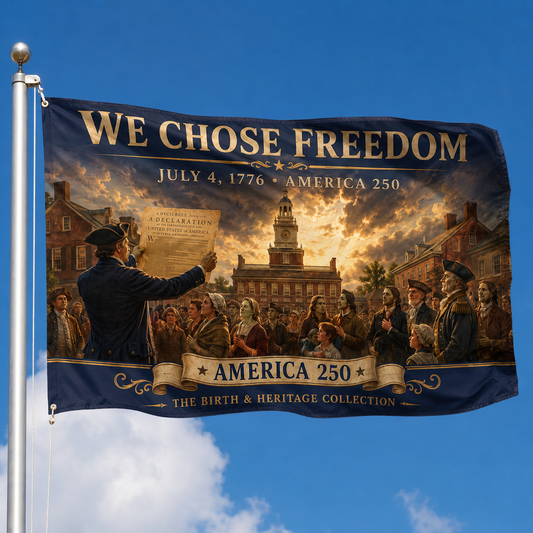 ZenVentra™ America 250th Anniversary Canvas Flag