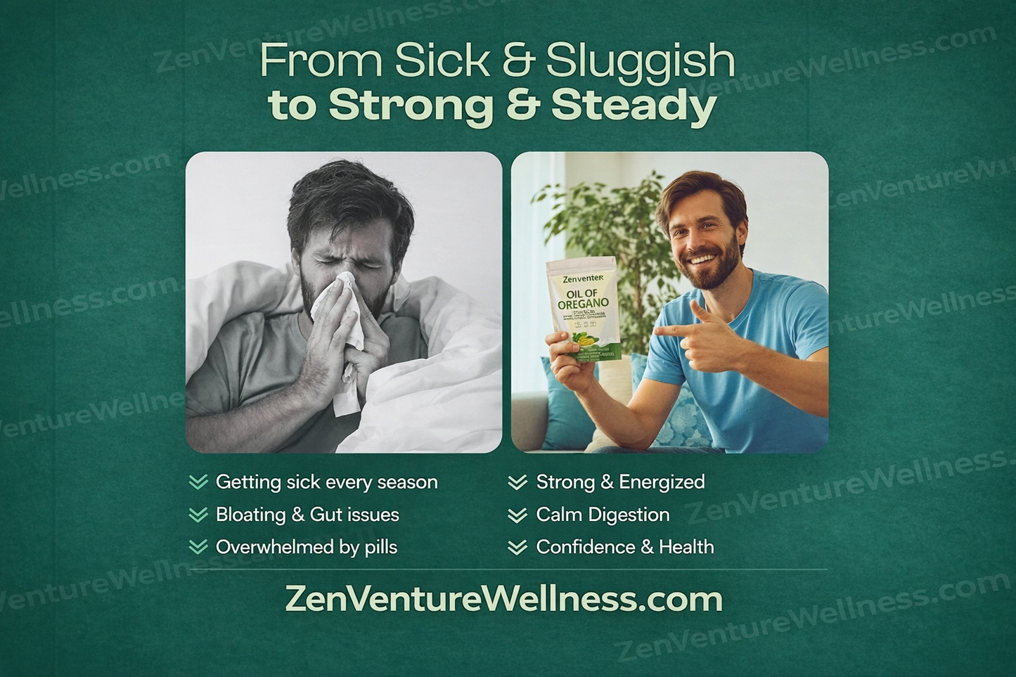 Zenventra™ Oil of Oregano 6000mg