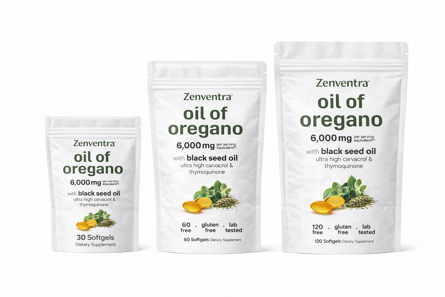 Zenventra™ Oil of Oregano 6000mg