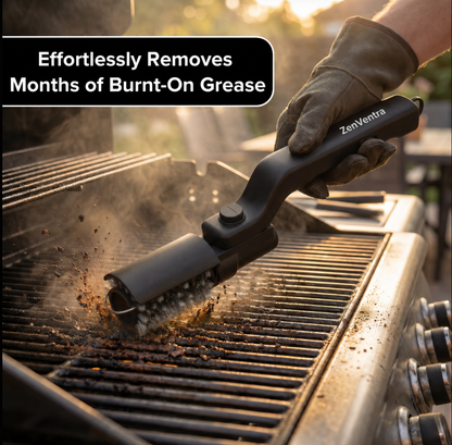 ZenVentra Living™ PowerScrub Grill Brush