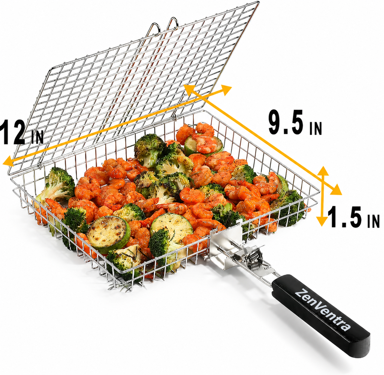 ZenVentra™ BBQ Grill Basket