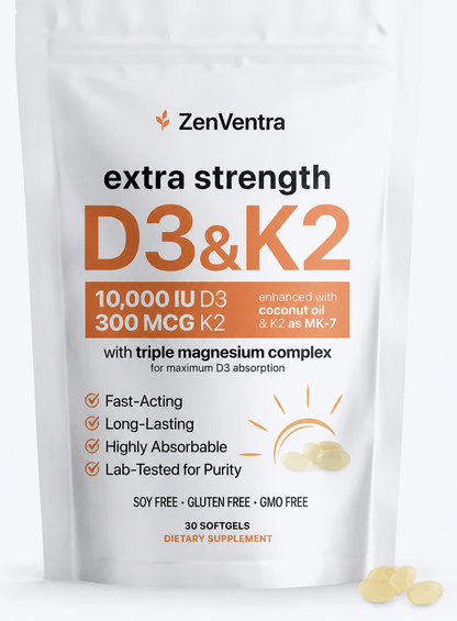 ZenVentra™ D3 + K2 Complex
