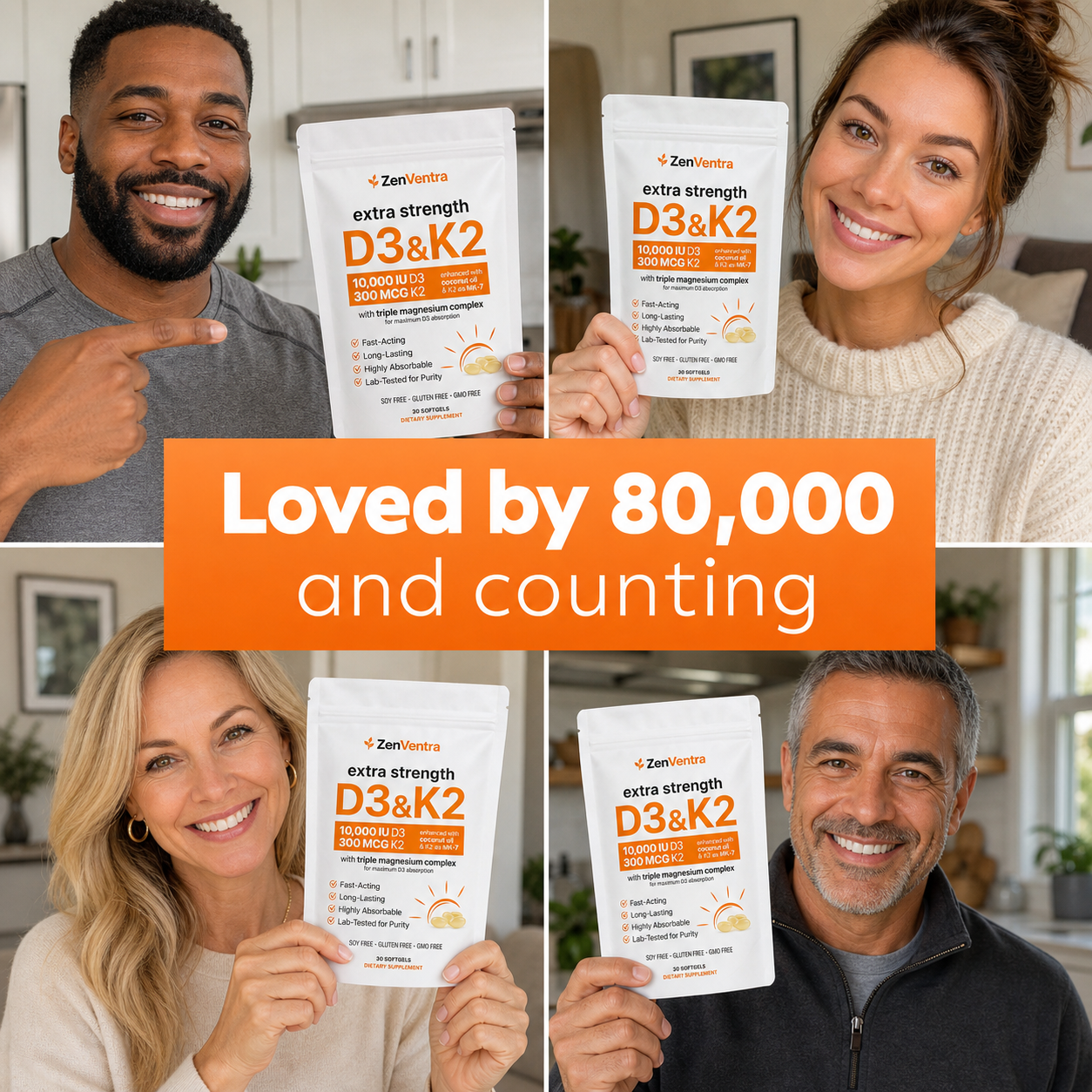 ZenVentra™ D3 + K2 Complex