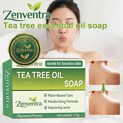 Zenventra™ PureLeaf Tea Tree Oil Soap