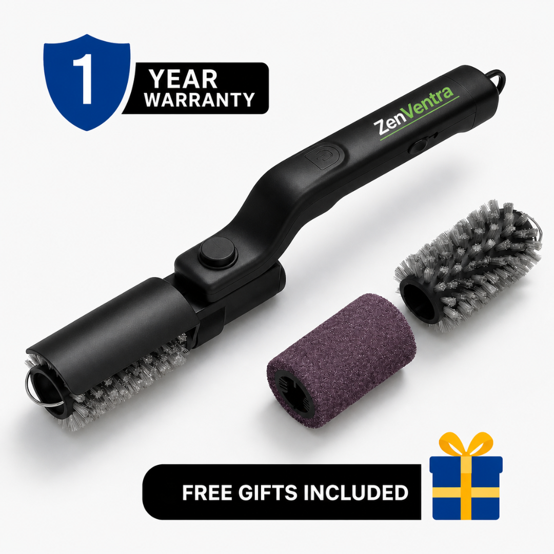 ZenVentra Living™ PowerScrub Grill Brush
