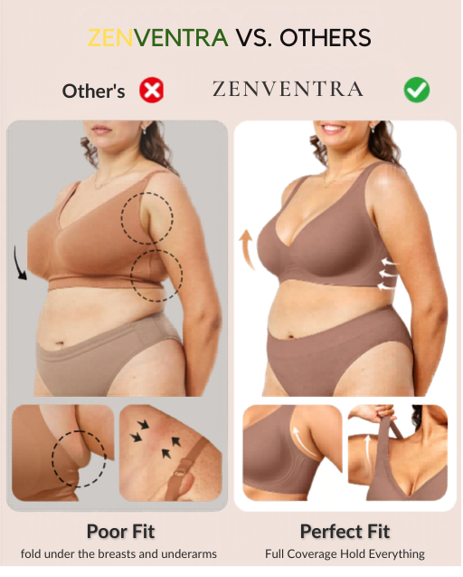 ZenVentra™ ComfortLift Seamless Bra