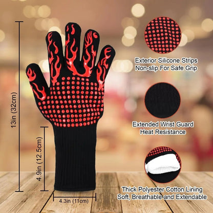 ZenVentra Living™ FlameGrip BBQ Gloves