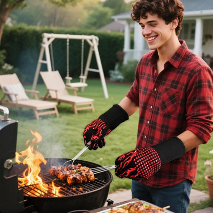 ZenVentra Living™ FlameGrip BBQ Gloves